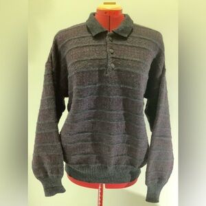 GANT %100 Wool Sweater Collared Sz. Medium